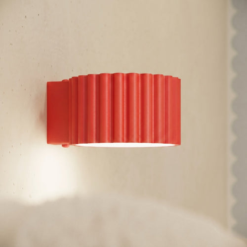 Sollux Lighting Wandlamp AURA rood Gx53 - 10x12x6cm