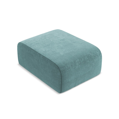 LaMiaSofa Poef Cervo - chenille stof - jeans - 72x94x42