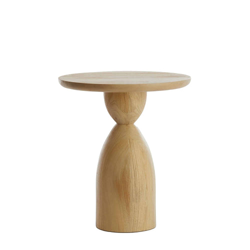 Light & Living side table Torir - naturel - Ø40cm - vtwonen shop