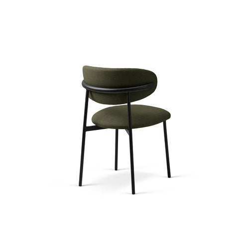 Set van 2 stoelen Nina structurele stof groente - 52x55x78cm