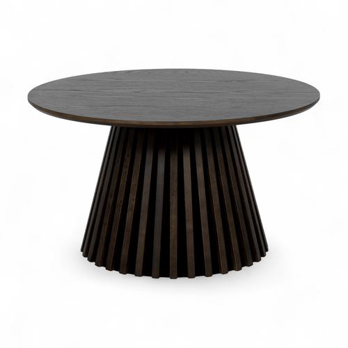 Furnhouse ronde salontafel Svendborg - Gerookt eikenhout - Ø 80 cm