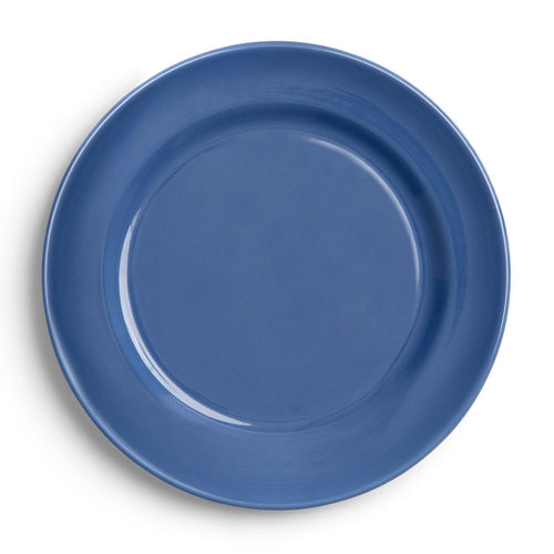 Royal Boch Solids bord - lichtblauw - Ø21cm - set van 6