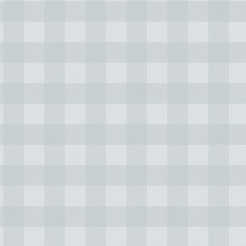 Sanders & Sanders behang ruiten lichtblauw - 53 cm x 10.05 m - 640684
