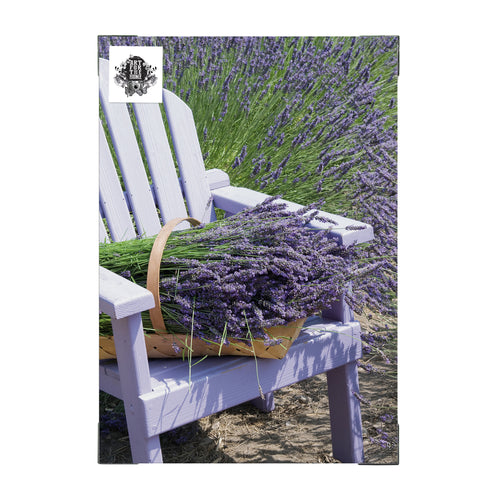 Art for the Home Buitencanvas - Lavendel Stoel - 70x50cm