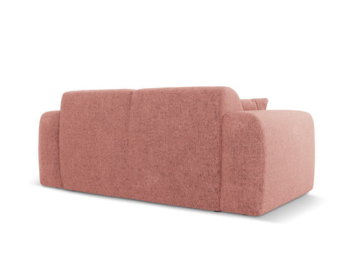 Cosmopolitan Design Bank Nolio 2-zits, chenille, roze - 95x170x72cm