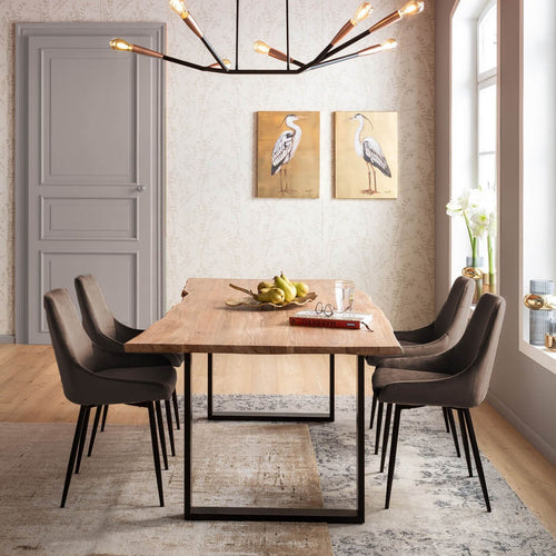 Kare Design Stoel East Side bruin