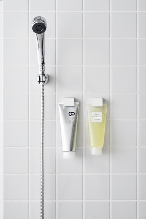 Yamazaki Zelfklevende Tandenborstelhouder (set van 2) -Tower - Wit - vtwonen shop