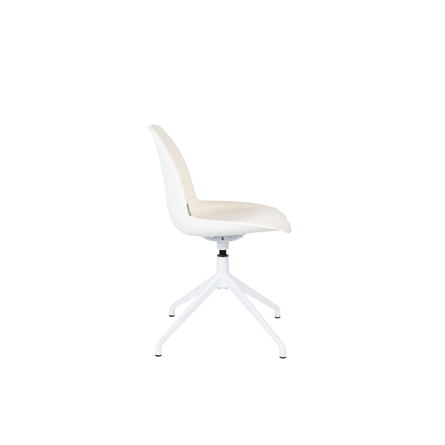 Zuiver Albert Kuip Swivel Eetkamerstoelen  Wit - Set van 2 - vtwonen shop