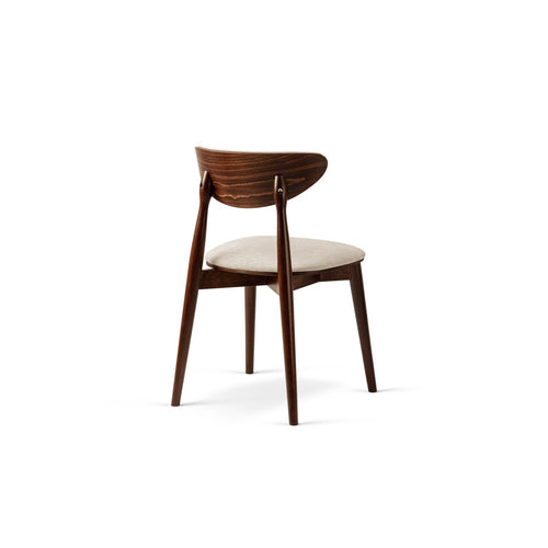 Set van 2 stoelen Rina chenille beige - 48x47.5x79cm