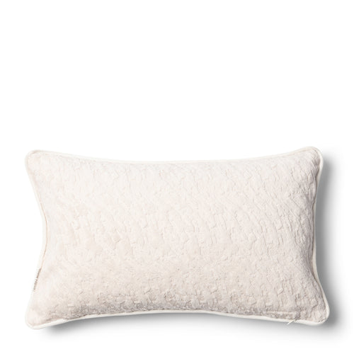 Rivièra Maison Cloud Pillow Cover 50x30 - Polyester - Wit - vtwonen shop