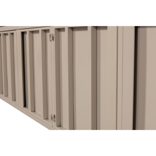 WOOOD tv-meubel Level - Metaal - Zand - 44x160x44 - vtwonen shop