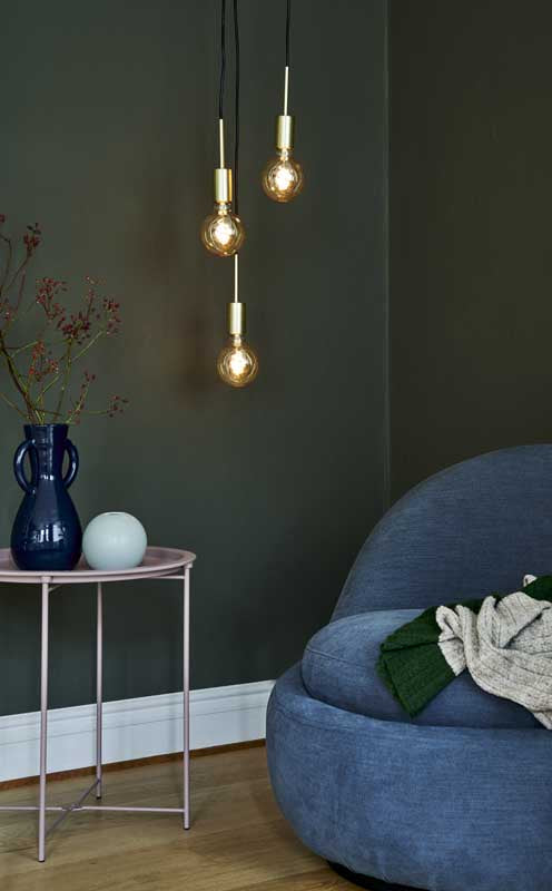 Nordlux Paco Hanglamp - 3-lichts E27 - Messing - vtwonen shop