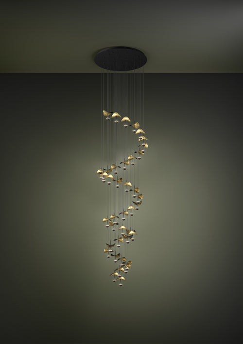 Stars of Light hanglamp Dracera - goud
