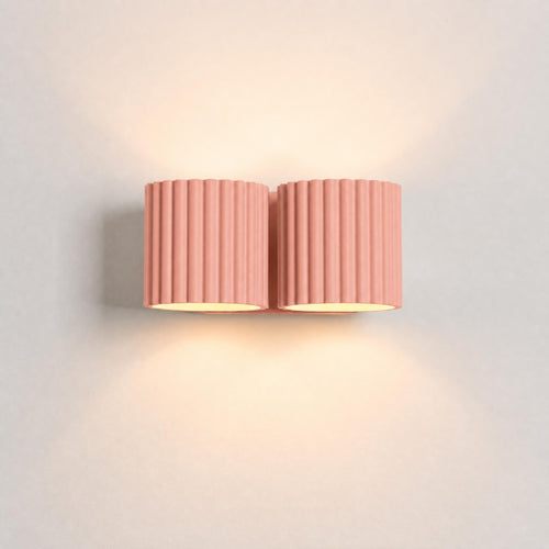 Sollux Lighting Wandlamp AURA 2 perzik G9 - 21x12x10cm