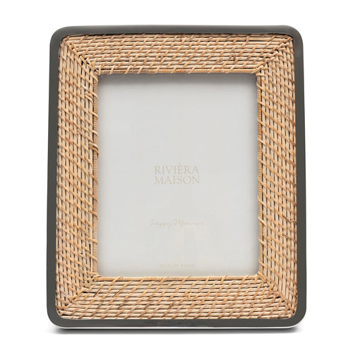 Rivièra Maison Kubu Photo Frame 20x25 - Staal, MDF, Rotan, Glas - Naturel - vtwonen shop