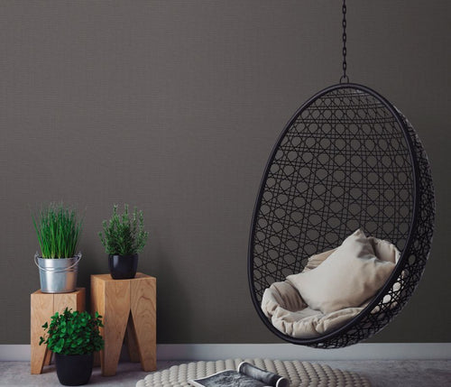 Erismann behang linnenstructuur grijs - 53 cm x 10.05 m - 661428 - vtwonen shop