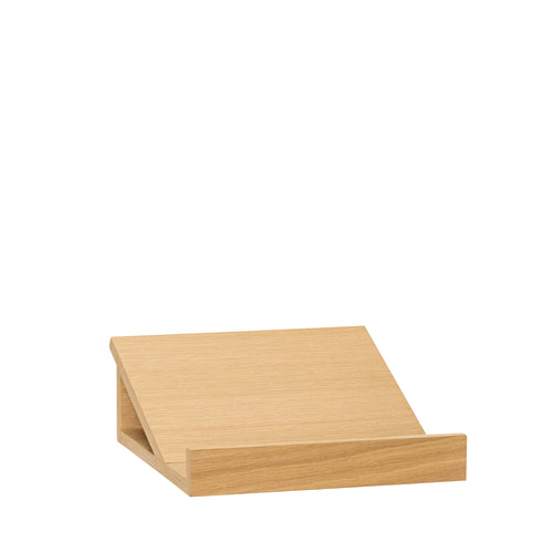 Hübsch boekensteun Socle - mdf/eikenfineer - 25x23xh10cm