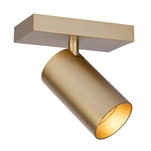 Atmooz plafondlamp Era 1 - goud - 15 x 10 x H 12 cm - GU10