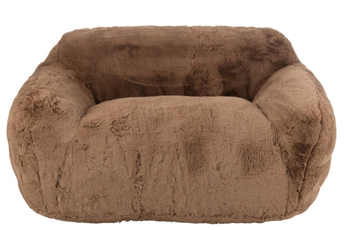 J-Line zetel  Cutie - polyester - taupe - large