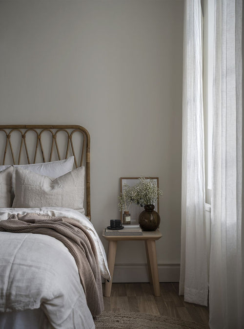 Duro Wallpaper behang effen licht crème beige - 53 cm x 10.05 m - 662197 - vtwonen shop