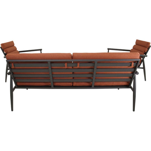 Lesli Living loungebank Harper - rood - 168x76x72cm
