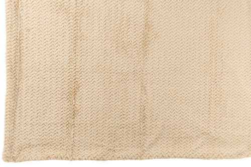 J-Line deken - polyester - beige