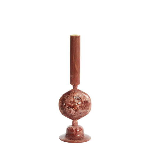 Light & Living kandelaar Kumopa - rood - Ø10cm