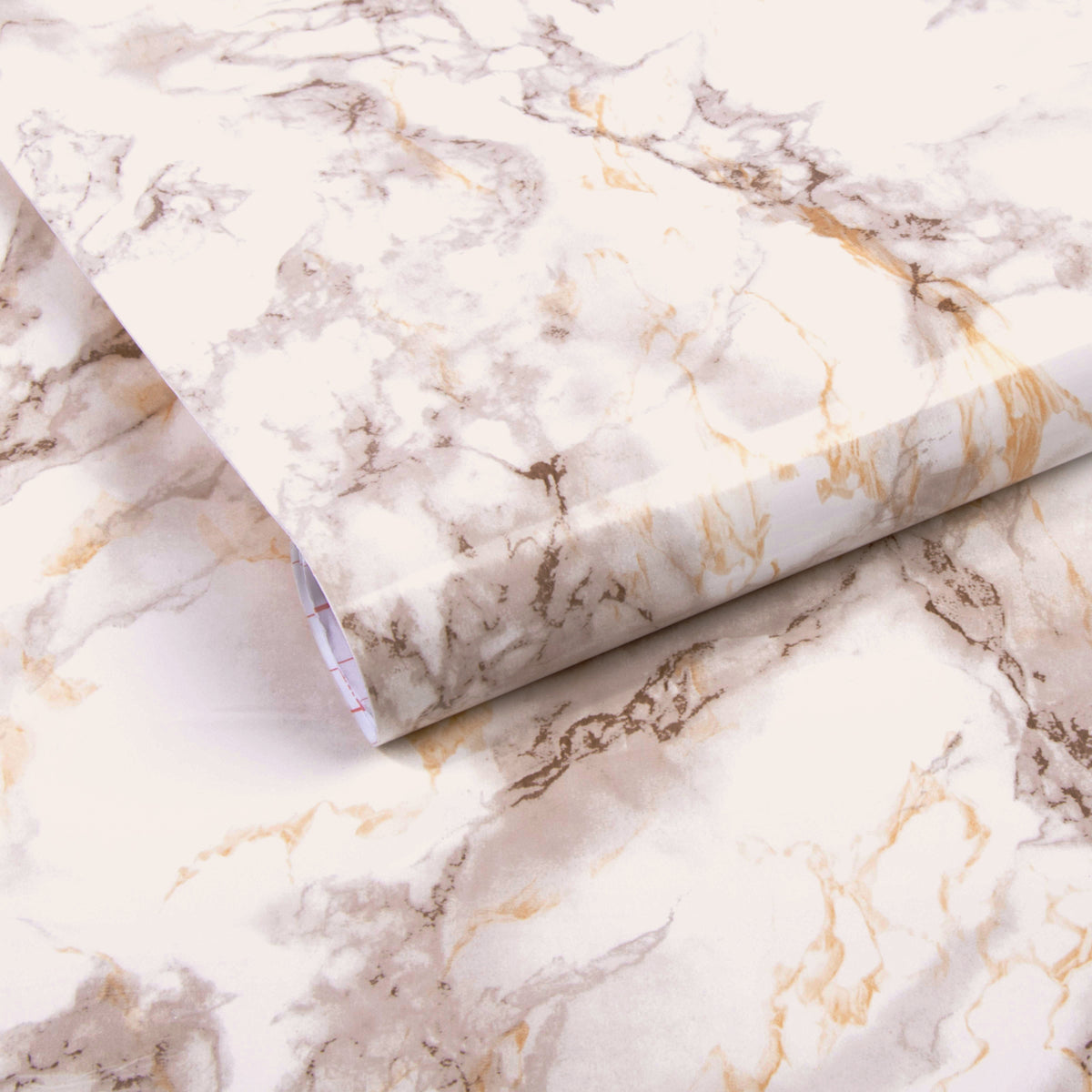 LaCheery Vinylstickers voor meubels, marmereffect, beige