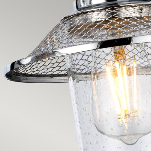 Rigby Hinkley 3-lichts wandlamp gepolijst chroom IP44