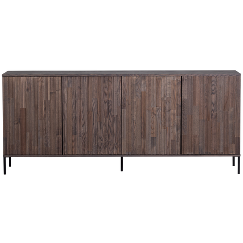 WOOOD dressoir New Gravure - Essen - Espresso - 85x200x44 - vtwonen shop