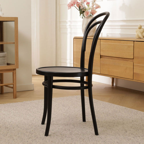 Fameg Vienna Thonet No.14 Houten Bistrostoel Zwart - vtwonen shop