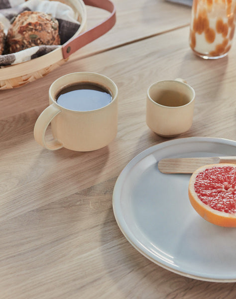 OYOY Bord - Set van 2 Yuka - terracotta - vtwonen shop