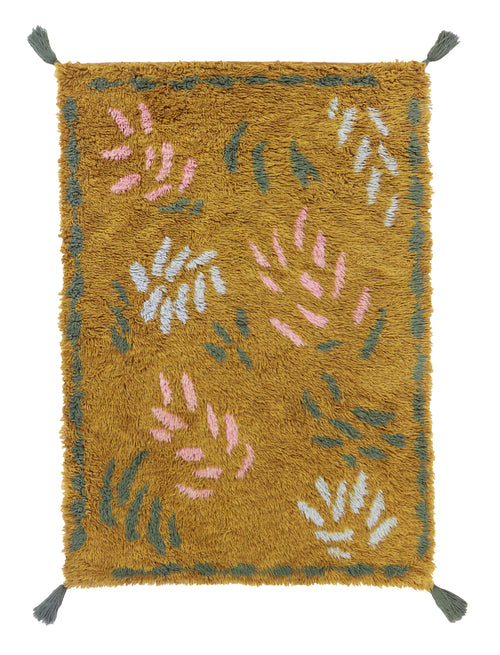 Vloerkleed Finarte Väre Wool Rug Mustard 140x200 cm - vtwonen shop