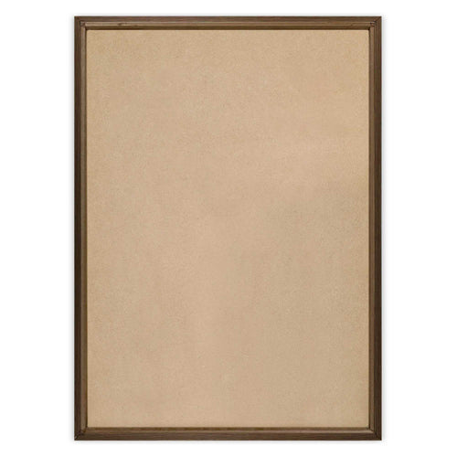Reinders Tropical Leafs schilderij met reliëf – walnootkleur -  wit - woonkamer - 70x50cm