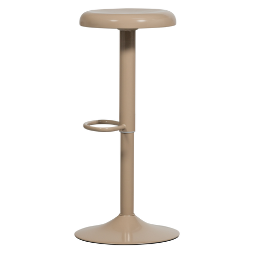 WOOOD barkruk Isaac - Metaal - Zand - 81x39x39 - vtwonen shop