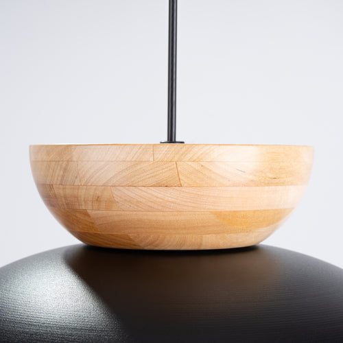 Sollux Lighting Hanglamp MARION zwart - 29,5x29,5x130cm