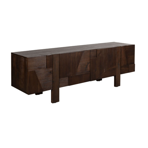 Dutchbone Bruneau Dressoir Walnoot - Bruin
