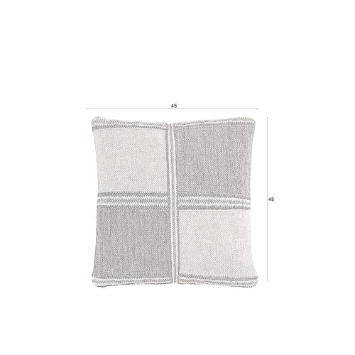 Dutchbone Gambit Kussen 45x45 - Beige - vtwonen shop