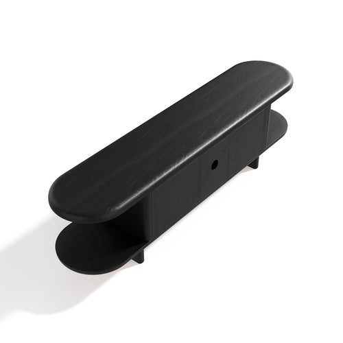 Sia Home - TV-meubel BOIA - multiplex zwarte es 180cm
