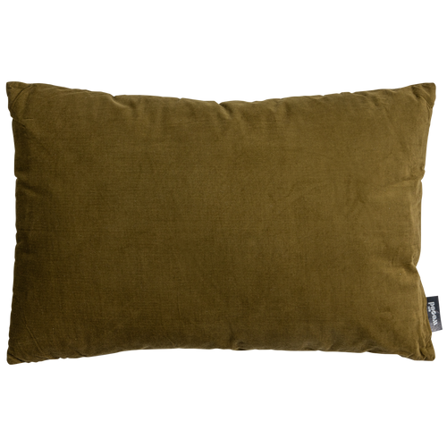 WOOOD kussen Rina - Velvet - Warm Geel - 40x60x10 - vtwonen shop