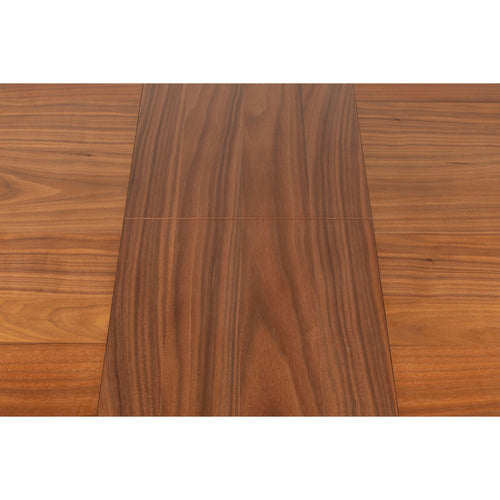 Zuiver Twist Uitschuifbare Eettafel Rond 120/160 cm Walnoot - Bruin - vtwonen shop