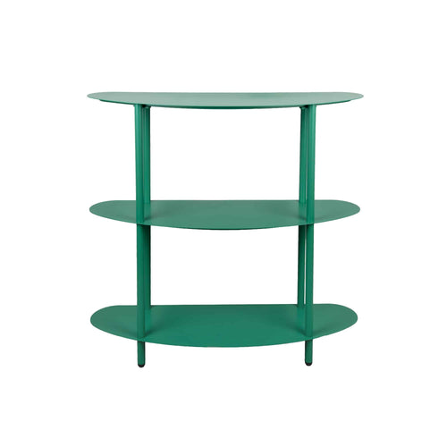 Leitmotiv side table Cool Retro - groen - 90x28x82cm
