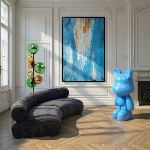 Kare Design Vloerlamp Burbuja 168cm veelkleurig