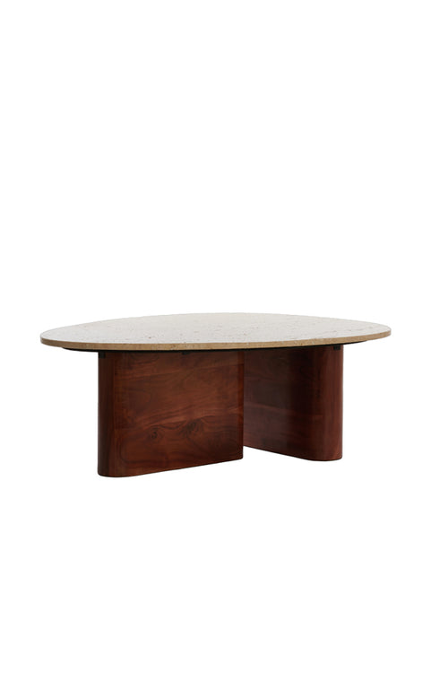 Light & Living salontafel MAHELONA - 90x72x31cm - bruin