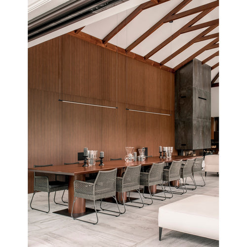 Merano Albuquerque Bar Plafondlamp Sandy Zwart Aluminium LED 20W 1400Lm 3000K