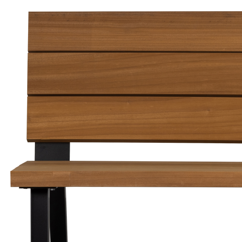 WOOOD tuinbank Banco - Hout/Metaal - Naturel - 78x132x82