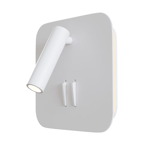Maytoni wandlamp Ios 176 - Wit - 6.5x13x13 cm