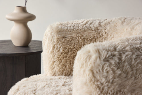 Rebellenclub Fauteuil Vivi - Beige - vtwonen shop