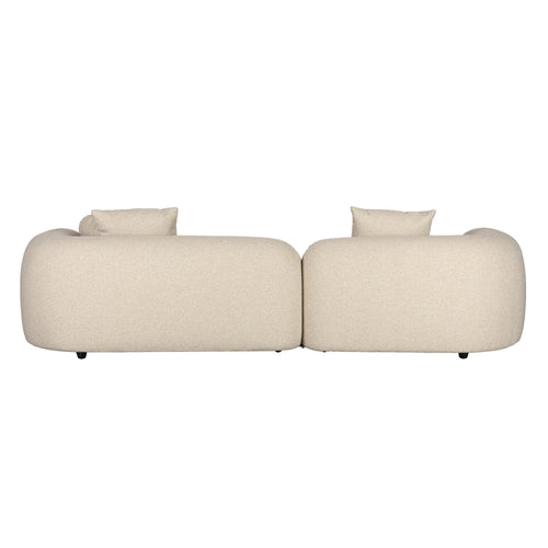Housecraft Living Perry 3-Zitsbank Chaise Longue Links Beige
