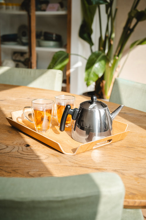 Bredemeijer - Theepot Duet Classic 1,2L zwart beslag